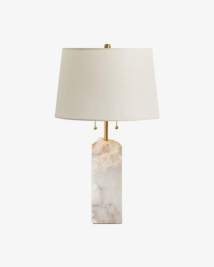 Raw Alabaster Table Lamp